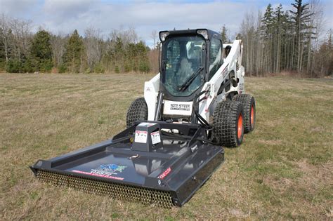 best low flow skid steer brush cutter|brush mower attachment skid steer.